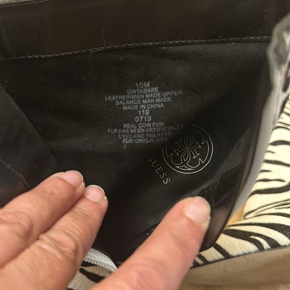 GUESS ⭐️ REEL COW FUR heeled boots - Picture 8 of 10